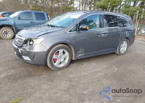 2012 Honda Odyssey Touring/Touring Elite from USA, damaged, VIN 5FNRL5H92CB001669